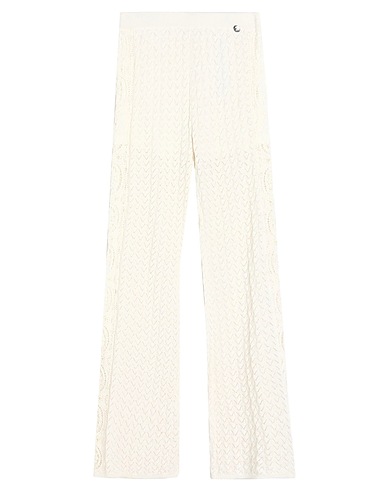 ACTITUDE by TWINSET Casual trouser White 100% Cotton