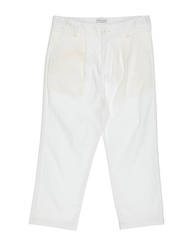 MOOD_ONE Pantalone Bianco 97% Cotone, 3% Elastan