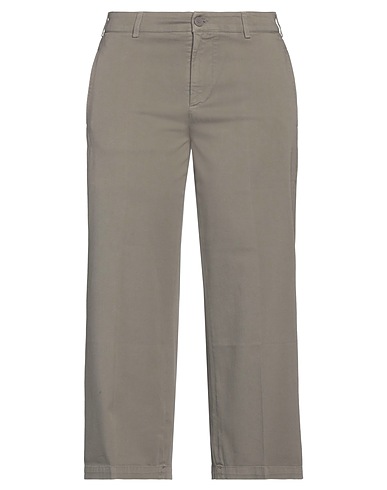 DONDUP Casual trouser Taupe 98% Cotton, 2% Elastane
