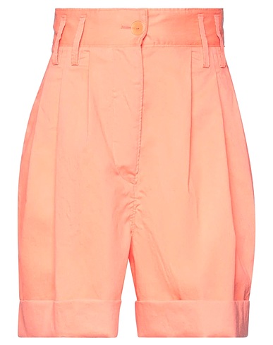 FORTE_FORTE Shorts & Bermuda Coral 58% Polyester, 42% Cotton