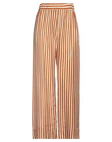 JUCCA Casual pants Camel 100% Silk