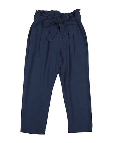 MEILISA BAI Casual trouser Midnight blue 80% Viscose, 20% Linen