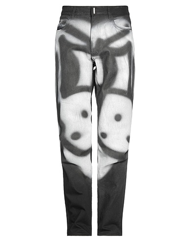 GIVENCHY Denim trousers Black 97% Cotton, 3% Elastane