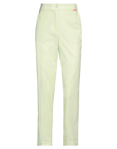 ACTITUDE by TWINSET Casual pants Light green 96% Cotton, 4% Elastane