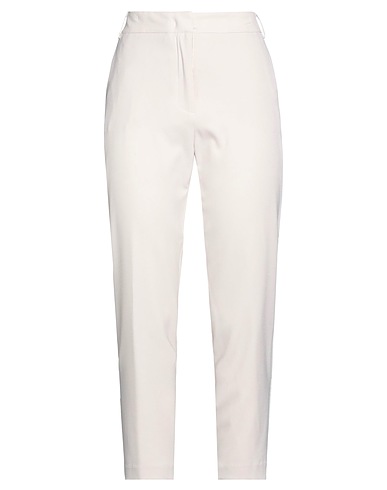 SOALLURE Casual trouser Cream 95% Polyester, 5% Elastane