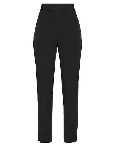 AMNÈ Casual trouser Black 88% Polyester, 12% Elastane