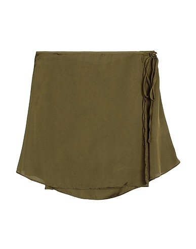 GLAMOROUS CARE Mini skirt Military green 100% Recycled polyester