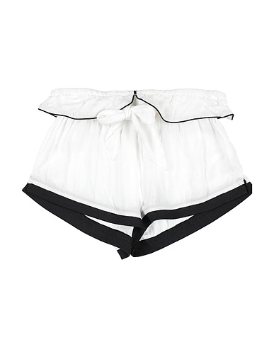 POUPETTE ST BARTH Shorts & Bermuda White 100% Viscose