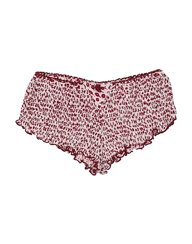 POUPETTE ST BARTH Shorts & Bermuda Mattone 100% Viscosa