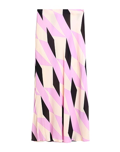 OTTOD'AME Maxi Skirts Pink 100% Viscose