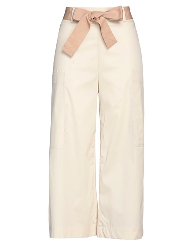 MARCHÉ_21 Casual trouser Beige 66% Cotton, 31% Nylon, 3% Elastane