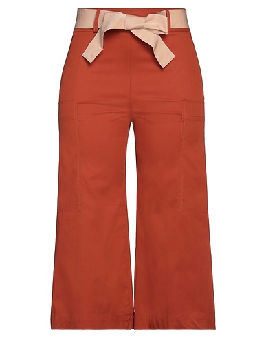 MARCHÉ_21 Casual pants Brown 66% Cotton, 31% Nylon, 3% Elastane