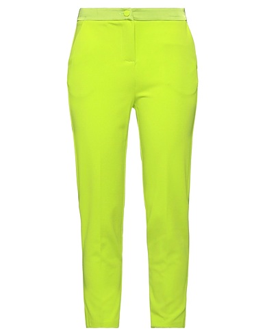 ZAHJR Casual trouser Lime green 95% Polyester, 5% Elastane