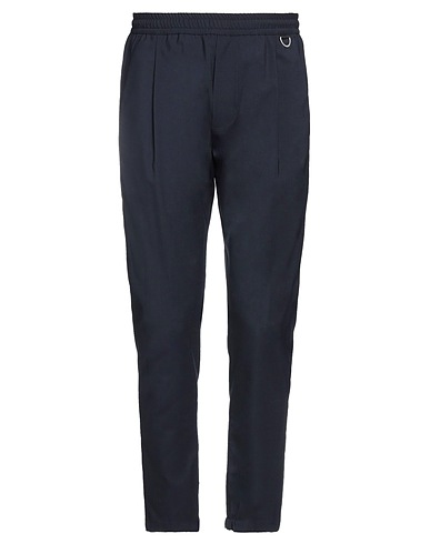 LOW BRAND Casual trouser Midnight blue 54% Polyester, 44% Wool, 2% Elastane