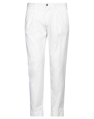 OUT/FIT チノパンツ ホワイト コットン 66% / ナイロン 31% / ポリウレタン 3%
