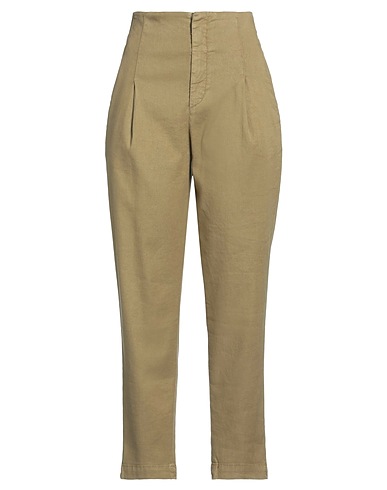 DONDUP Casual trouser Camel 54% Linen, 43% Lyocell, 3% Elastane