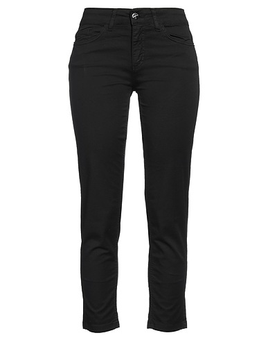 ANIMAGEMELLA Pantalone Nero 97% Cotone, 3% Elastan