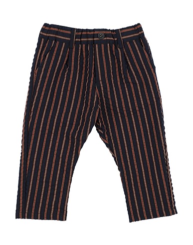 DANIELE ALESSANDRINI Casual pants Midnight blue 42% Cotton, 33% Polyester, 25% Polyamide