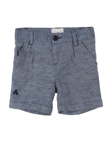 PEUTEREY Shorts & Bermuda Blue 53% Linen, 47% Cotton