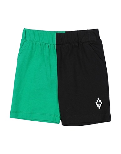 MARCELO BURLON Shorts & Bermuda Green 100% Cotton