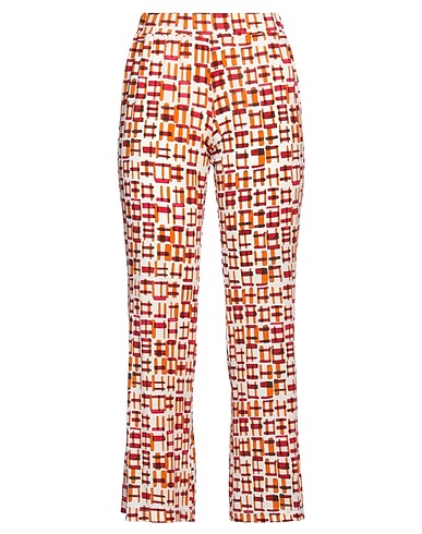 GIRONACCI Pantalone Bianco 93% Viscosa, 7% Elastan