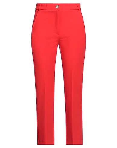 MAX&Co. Casual trouser Red 75% Polyester, 19% Viscose, 6% Elastane