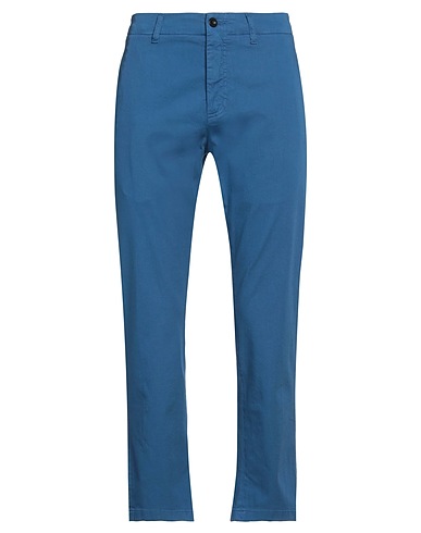 DEPARTMENT 5 Casual trouser Blue 97% Cotton, 3% Elastane