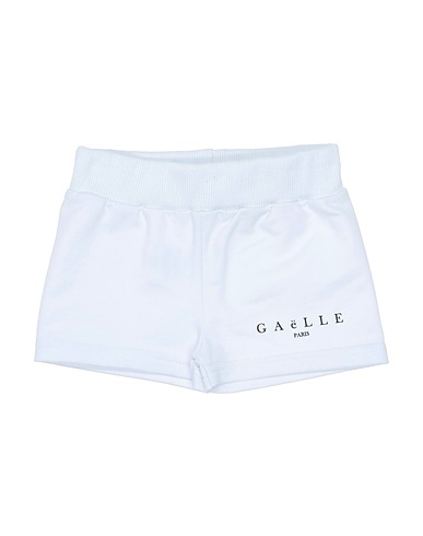 GAëLLE Paris Shorts & Bermuda White 96% Cotton, 4% Elastane