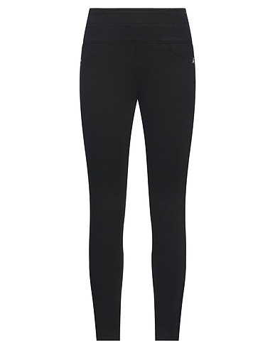 PATRIZIA PEPE Denim pants Black 92% Cotton, 6% Polyester, 2% Elastane