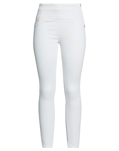 PATRIZIA PEPE Denim trousers Light grey 92% Cotton, 6% Polyester, 2% Elastane