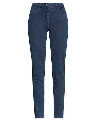 CORTE dei GONZAGA Denim trousers Blue 97% Cotton, 3% Elastane