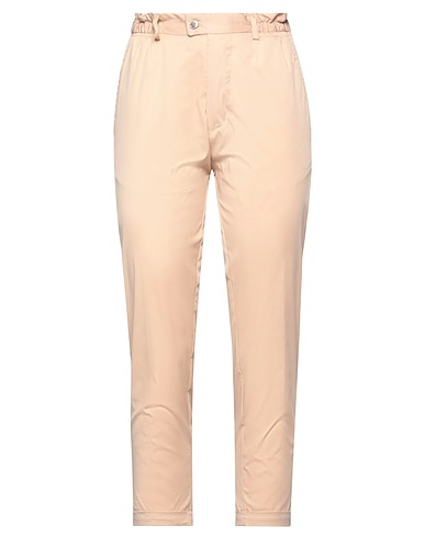 YES LONDON Pantalone Beige 66% Cotone, 31% Poliammide, 3% Elastan