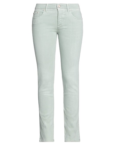 JACOB COHЁN Pantaloni jeans Verde salvia 43% Viscosa, 33% Cotone, 17% Lyocell, 5% Poliestere, 2% Elastan