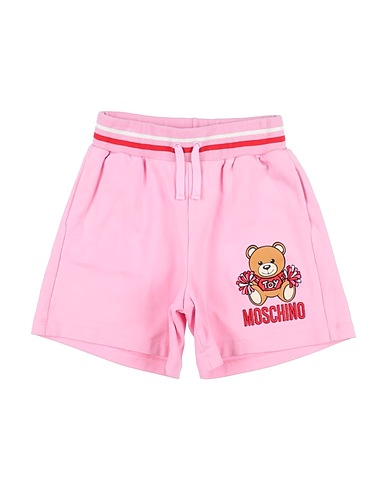 MOSCHINO TEEN Shorts & Bermuda Pink 96% Cotton, 4% Elastane