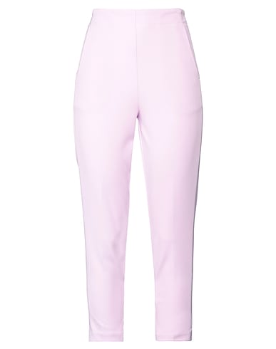VICOLO Casual trouser Lilac 95% Polyester, 5% Elastane, Acetate, Viscose