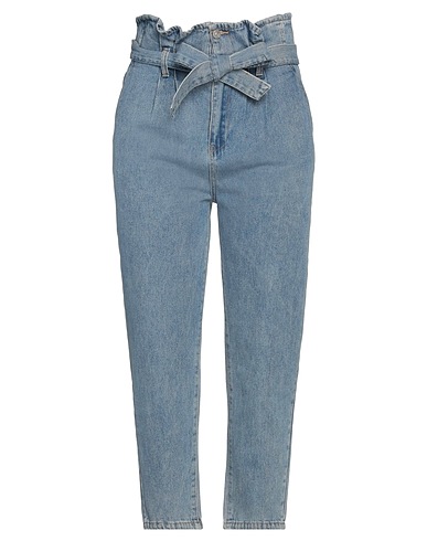 BOUTIQUE de la FEMME Denim trousers Blue 85% Cotton, 15% Polyester