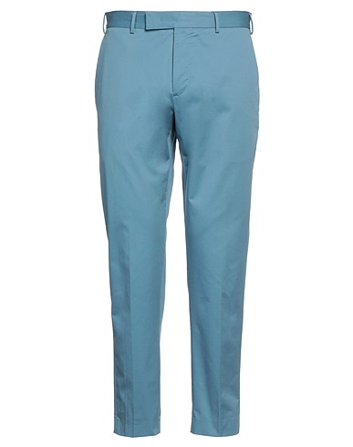 PT Torino Casual trouser Pastel blue 95% Cotton, 5% Elastane