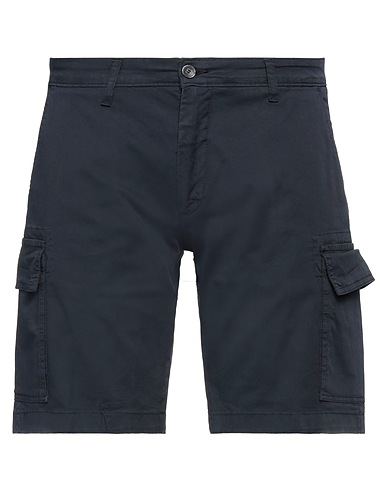 BARAMON Shorts & Bermuda Blu notte 97% Cotone, 3% Elastan