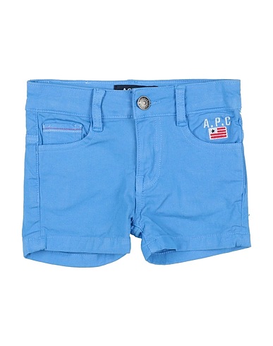 ASPEN POLO CLUB Shorts & Bermuda Sky blue 98% Cotton, 2% Elastane