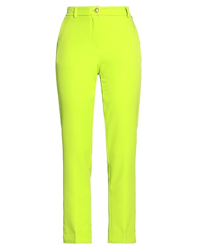 SOUVENIR Pantalone Verde chiaro 89% Poliestere, 11% Elastan