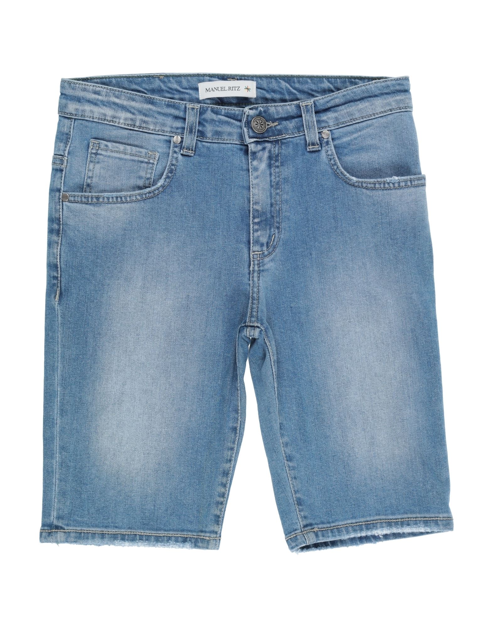 MANUEL RITZ - Denim shorts