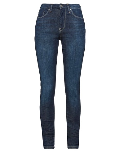 PEPE JEANS Denim pants Blue 85% Cotton, 12% Polyester, 3% Elastane
