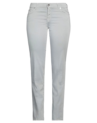JACOB COHЁN Casual trouser Light grey 97% Cotton, 3% Elastane