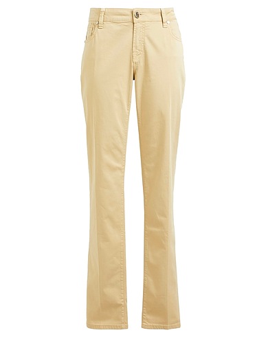 JACOB COHЁN Casual trouser Beige 97% Cotton, 3% Elastane