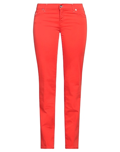 JACOB COHЁN Pantalon Rouge vif 97% Coton, 3% Élasthanne