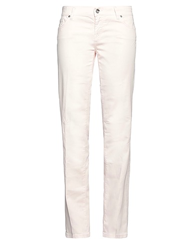 JACOB COHЁN Casual trouser Light pink 97% Cotton, 3% Elastane