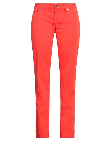 JACOB COHЁN Pantalone Rosso 97% Cotone, 3% Elastan
