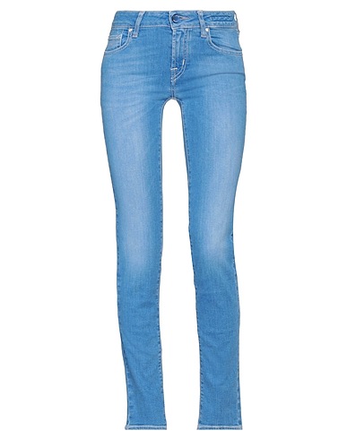 JACOB COHЁN Denim trousers Blue 94% Cotton, 5% Polyester, 1% Elastane