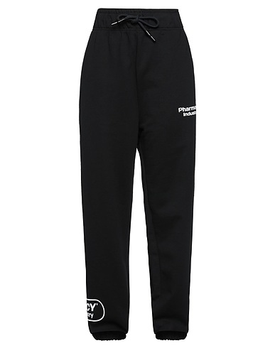 PHARMACY INDUSTRY Pantalone Nero 100% Cotone