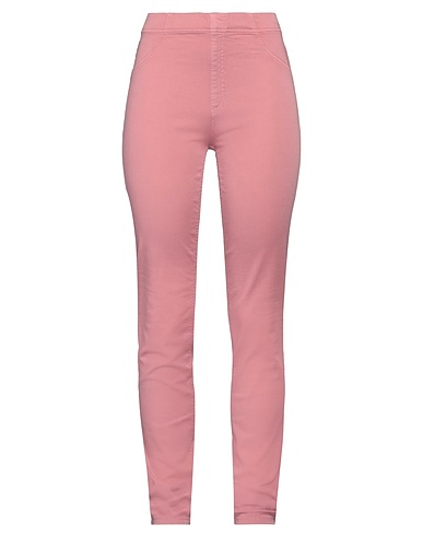 BIANCALANCIA Casual trouser Antique rose 89% Cotton, 8% Polyester, 3% Elastane